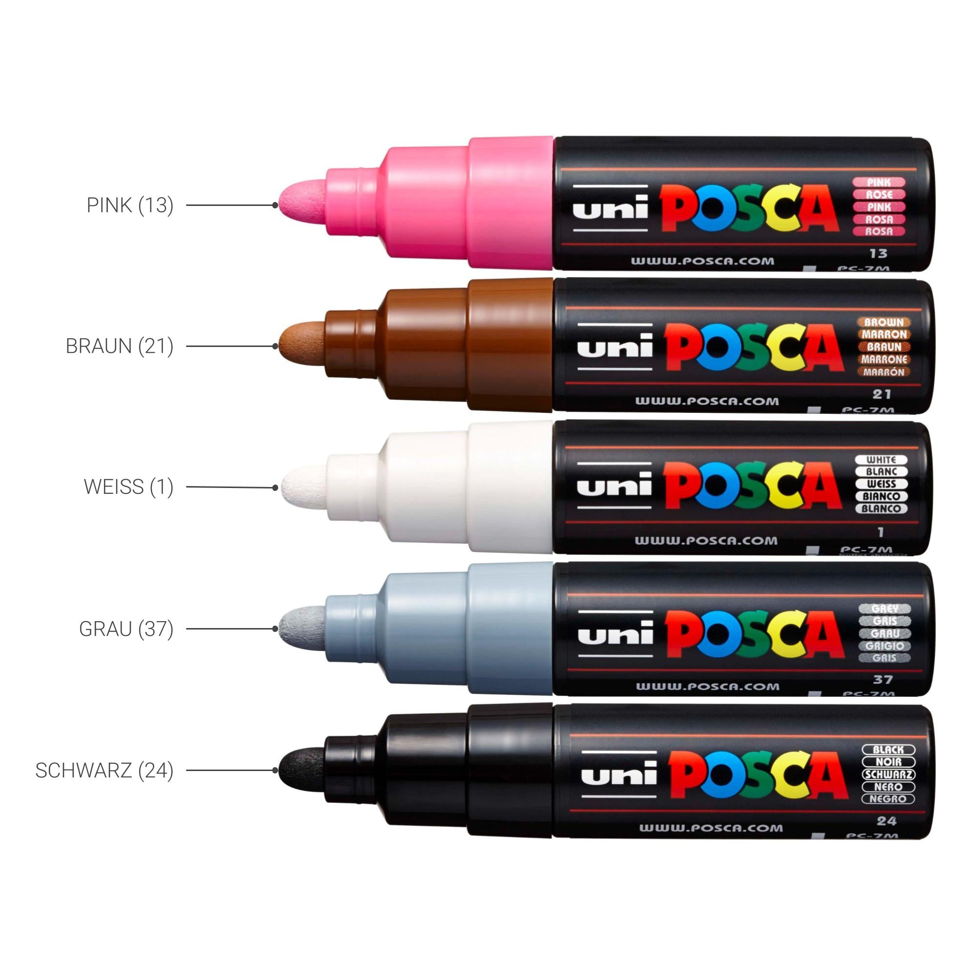 Posca Marker PC-7M, breite Spitze, Strichbreite: 4,5-5,5 mm