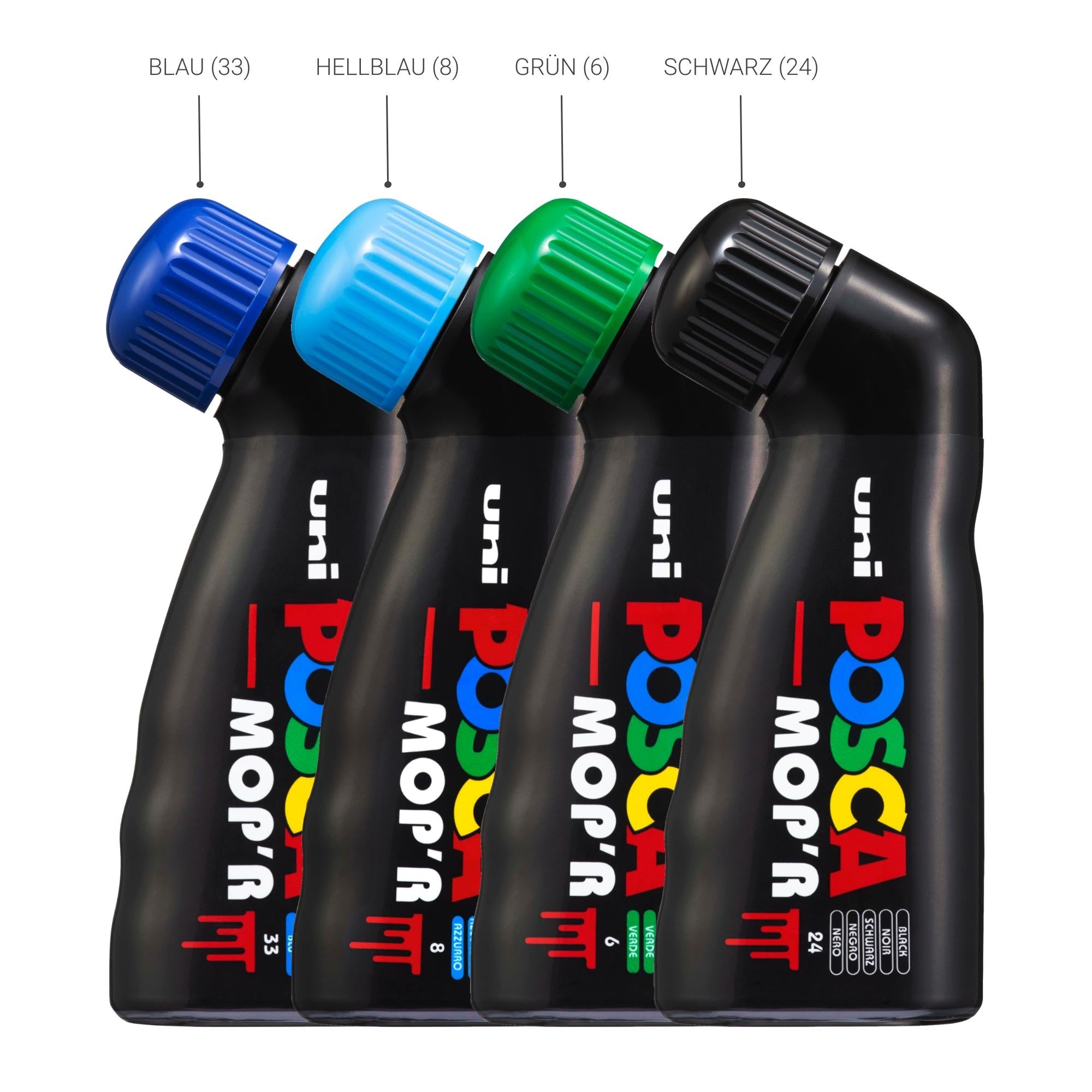 Posca Marker MOP'R PCM-22, Ronde Tip XXL, Strichbreite: 3-19 mm