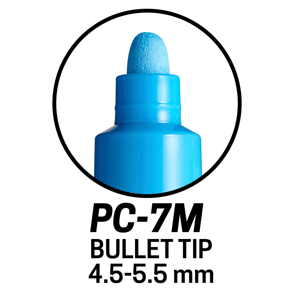 Posca Marker PC-7M, breite Spitze, Strichbreite: 4,5-5,5 mm